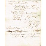 1816-1818. Cape of Good Hope Military General Orders. Original manuscript book of General Garrison