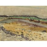 Nano Reid (1900-1981) RIVER BANK ON THE BOYNE watercolour signed lower left 8 x 11in. (20.32 x 27.