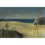 André Marchand (French, 1907-1997) BEACHED BOAT oil on canvas signed lower right 19¾ x 25in. (50.