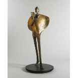 Rowan Gillespie (b.1953) MAQUETTE FOR W.B. YEATS, SLIGO, 1989 bronze; (no. 1 from edition of 9)