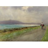 William Percy French (1854-1920) ACHILL SOUND, 1906 watercolour signed and dated lower left;