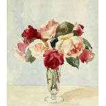 Moyra Barry (1885-1960) A STUDY OF ROSES watercolour signed lower right; inscribed with title on