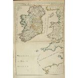 1760, Sir William Petty, A General map of Ireland: Divided into its four Provinces and its 32