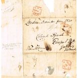 1830 (4th December) Daniel O'Connell Free Post letter A one page letter to Colonel Ffrench, from