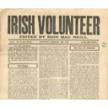 1916 Irish Volunteer newspaper and commemorative publications The Irish Volunteer 26 February