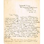 1918 (30 February) Letter by Sean MacEntee sent from Gloucester Prison relating to the 1918