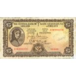 Central Bank 'Lady Lavery' mixed lot with some Italian notes. Includes Five Pounds (3) 1949, 1969,