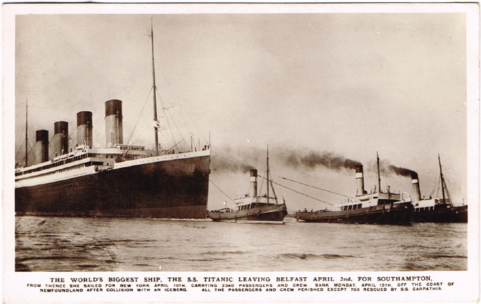 Picture postcards. Ulster collection including Titanic, Royal Visit, political and topographical. - Image 4 of 4