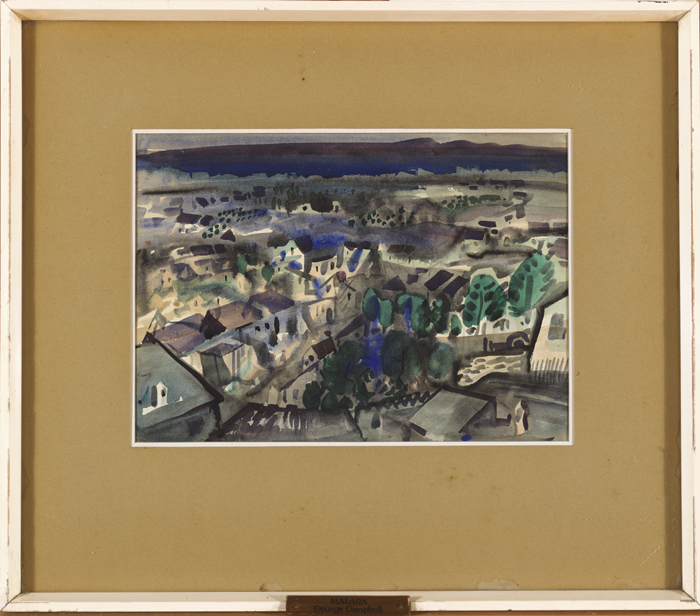 George Campbell RHA (1917-1979) MÁLAGA watercolour signed lower right 8½ x 11½in. (21.59 x 29. - Image 2 of 2