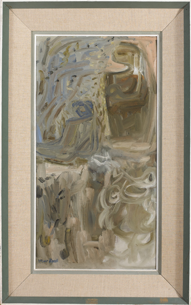 Nano Reid (1900-1981) TINKERS AND PONY, 1969 oil on board signed lower left; with title and - Image 2 of 3