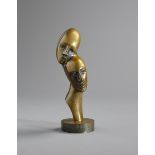 Rowan Gillespie (b.1953) MIND GAMES, 1984 bronze; (no. 1 from an edition of 9) signed, dated and