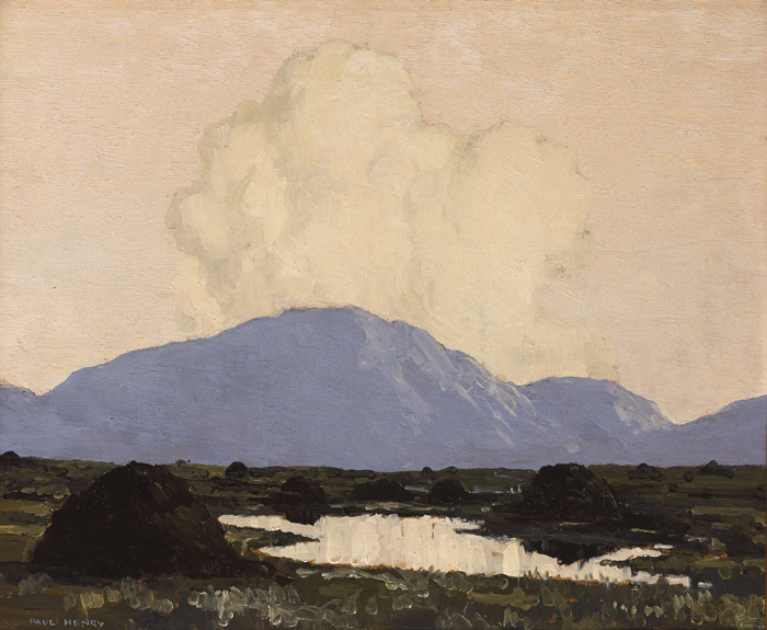 Paul Henry RHA (1876-1958) CONNEMARA, c.1929-1930 oil on board signed lower left 10¼ x 12¼in. (26.04