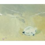 Charles Brady HRHA (1926-1997) OYSTER SHELL, 1994 oil on linen signed lower left; inscribed on