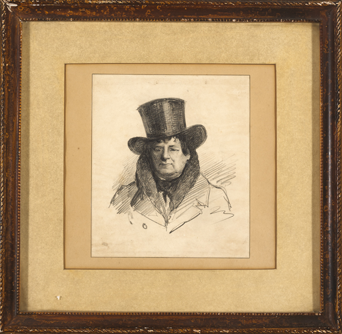 Attributed to Joseph Patrick Haverty RHA (1794-1864) PORTRAIT OF DANIEL O'CONNELL [THE LIBERATOR] - Image 2 of 2