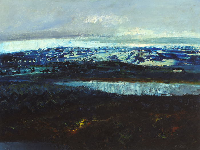 Daniel O’Neill (1920-1974) BOG POOL, c.1966 oil on board signed lower right; with title on