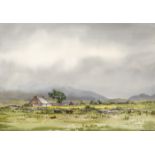 Frank Egginton RCA (1908-1990) BELOW MUCKISH, COUNTY DONEGAL watercolour signed lower right; with