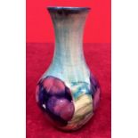 Moorcroft Vase Signed to Base William Moorcroft Height Approx 14cm