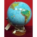 Danish illuminated scan globe