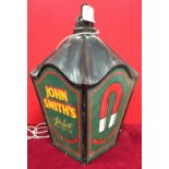 Large John Smith's advertising lantern