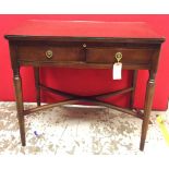 Mahogany Writing Desk with Fitted Drawers