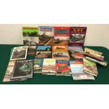 Quantity of railway related hardback books