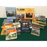 Quantity of railway related hardback books