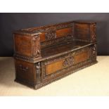 A 16th Century Italian Carved Walnut Cas