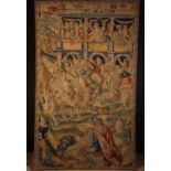 A 17th Century Brussels Tapestry Fragmen