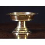 A 17th Century Brass Tazza. The circular