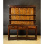An 18th Century Fruitwood & Oak Dresser.