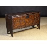 A 17th Century Boarded Coffer, possibly