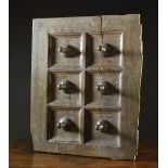 An Unusual 16th Century Peg Board having