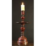 An Unusual 18th Century Red Lacquered Pa