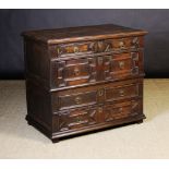 A Late 17th Century Moulded Oak Chest of