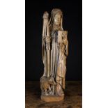 A 16th Century Carved Oak Sculpture of S