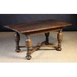 A 17th Century Dutch Provincial Oak Tabl