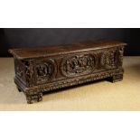 A 16th Century Italian Carved Walnut Cas