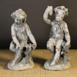 A Pair of 18th Century English Cast Lead