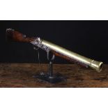 An 18th Century English Flintlock Brass-