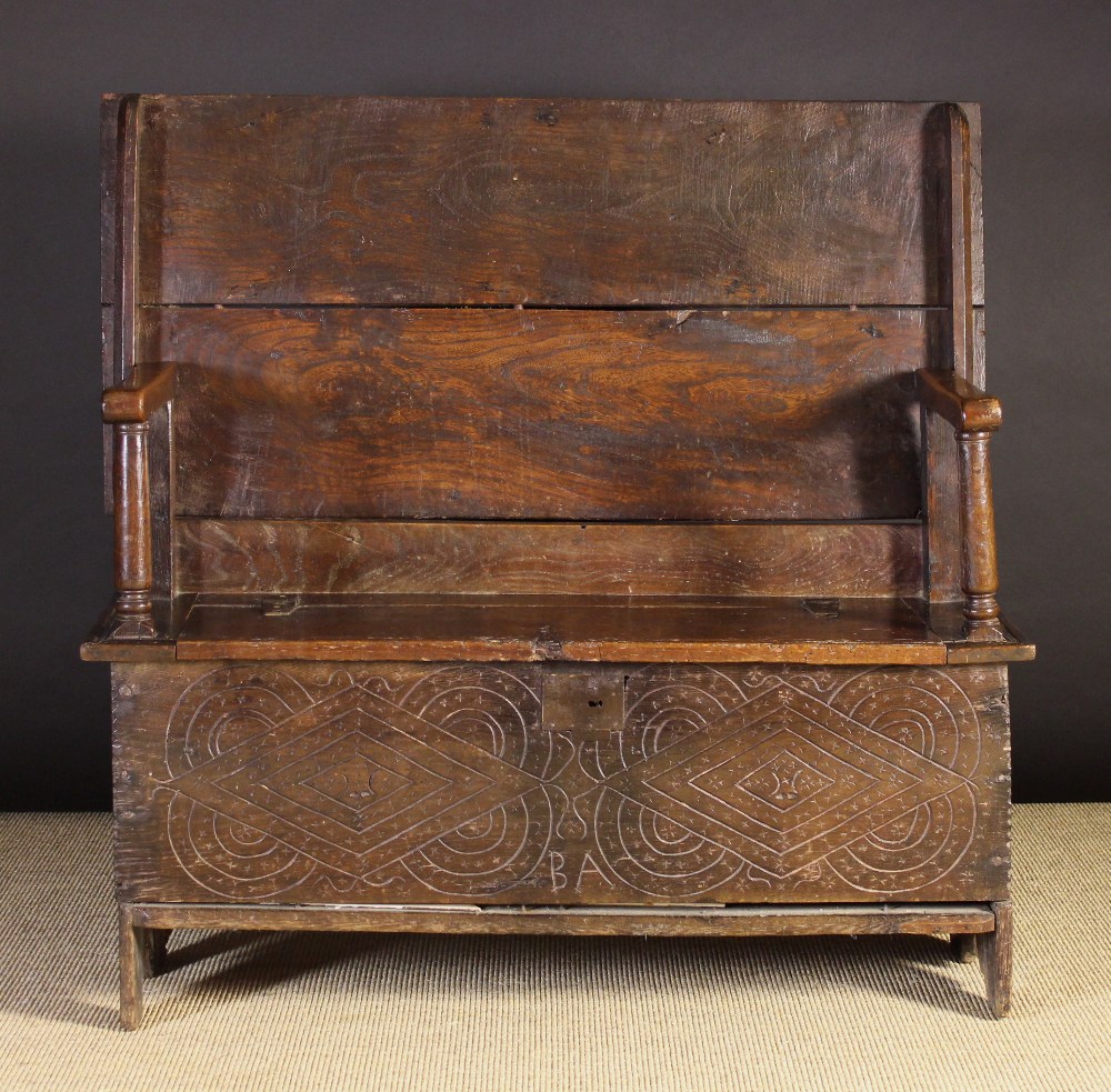 A 17th Century & Later Monk's Bench/Tabl