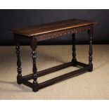 A Late 17th Century Side Table.  The lon