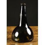 An Early 18th Century Brown Glass Onion