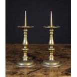 A Pair of 17th Century French Bronze Pri