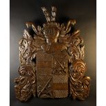 An 18th Century Flemish Wall Mounted Oak