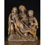 A Large 16th Century Walnut Sculpture of