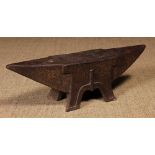 A 16th Century Gothic Iron Anvil of angu