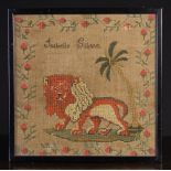 A 19th Century Sampler by Isabella Gibso