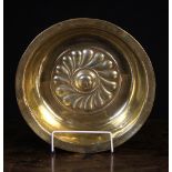 A 16th Century Nuremberg Brass Alms Bowl