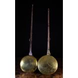 Two Late 17th/Early 18th Century Brass W