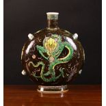A Late 19th Century Chinese Moon Flask.